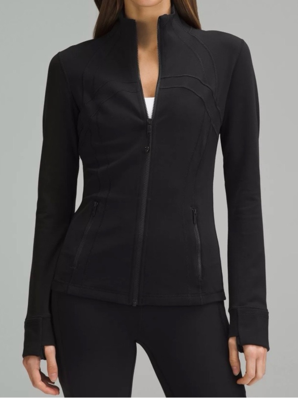 LULULEMON DEFINE JACKET BLACK SIZE 8